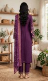Vf 54 Rayon Slub With Embroidery Work Kurti With Bottom Dupatta